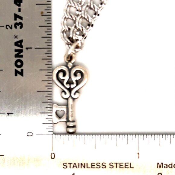 James Avery 925 Key To My Heart Charm - Picture 3 of 4